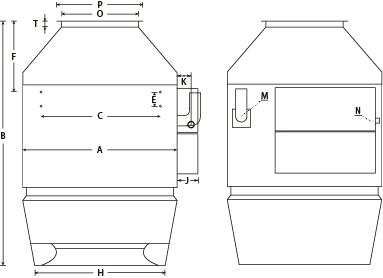 Fresh Air/Top Heat Recovery Gas Direct-Fired Heating Unit
