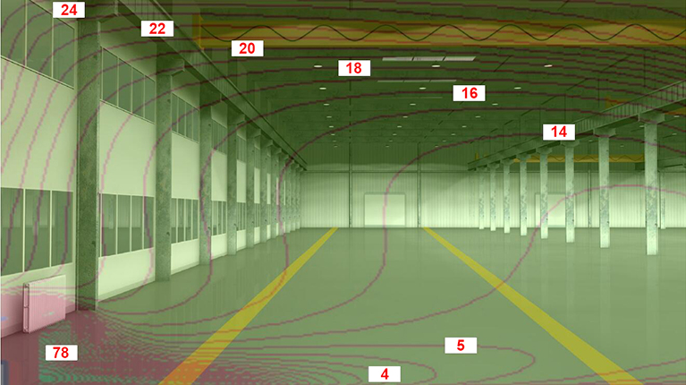散熱器溫度場(chǎng)圖